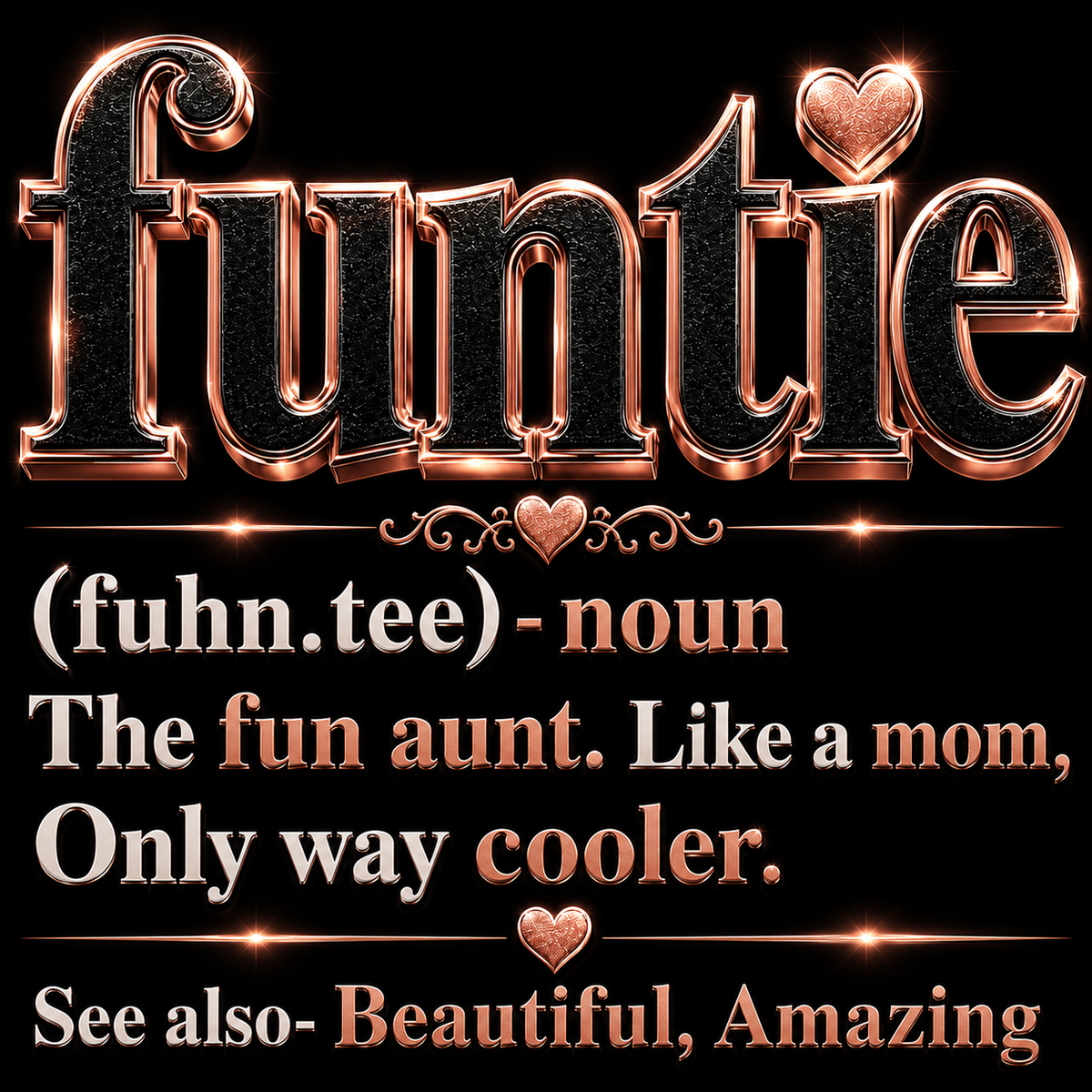 Funtie Rose Gold